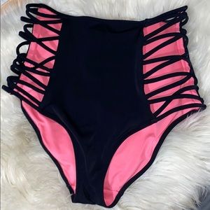 High waisted Victoria secret bikini bottoms